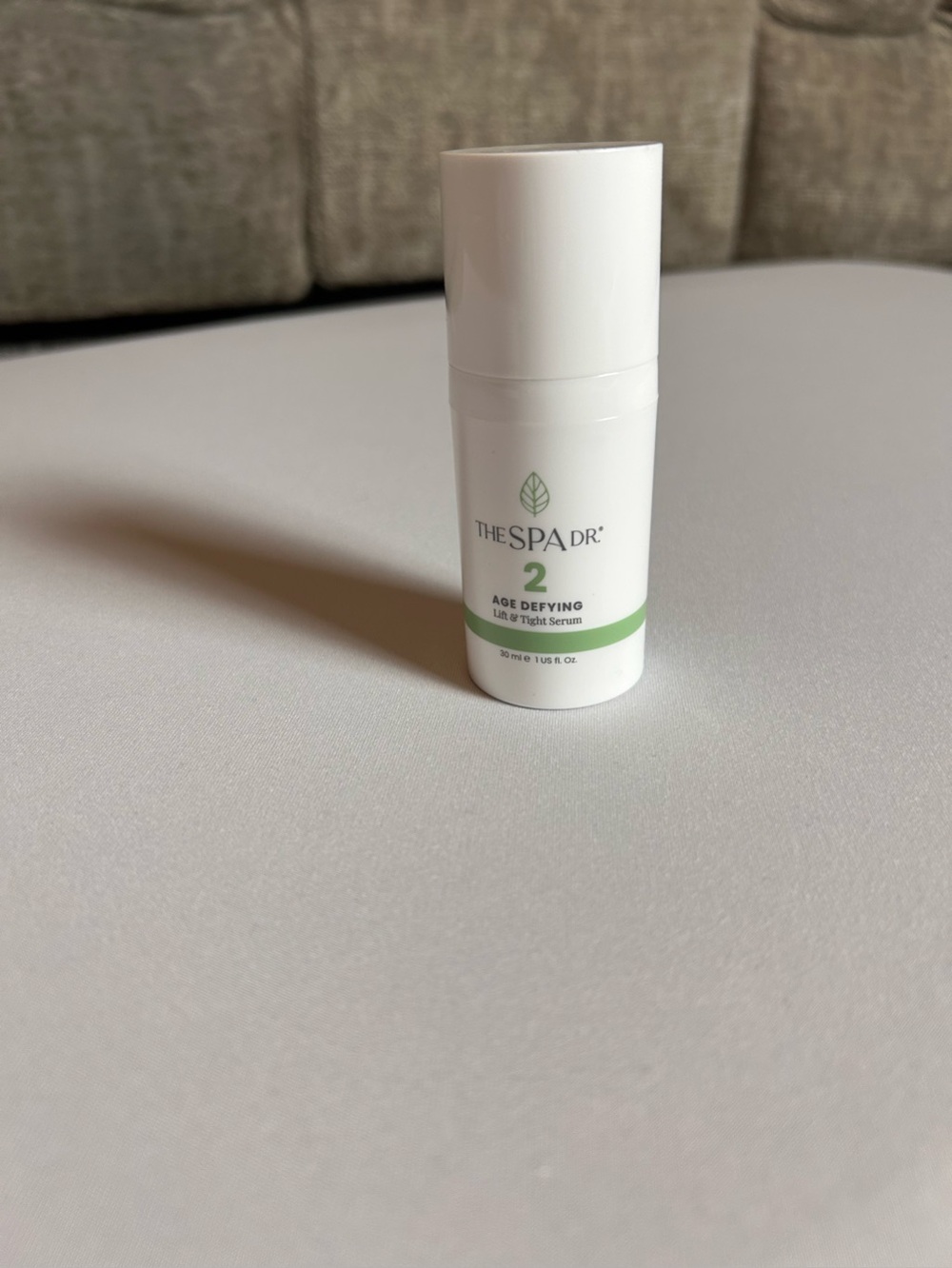 Age Defying Lift & Tight Serum — White with Green Accent